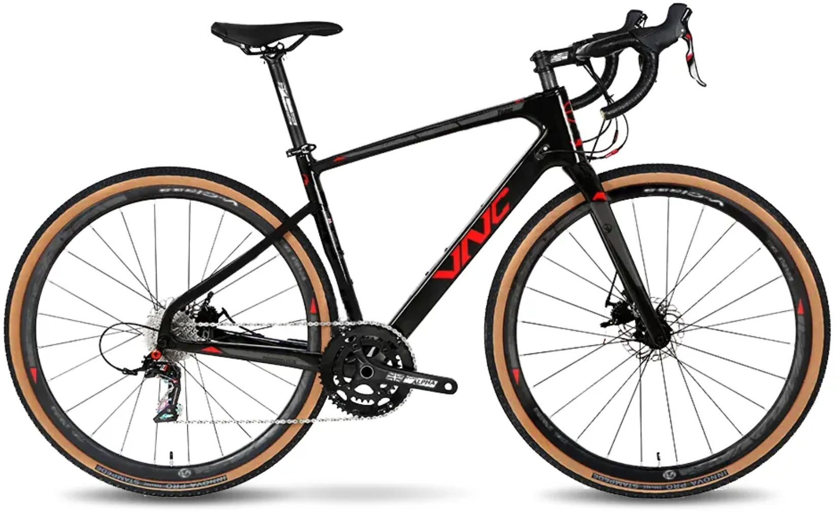 Акція на Велосипед Vnc 2023' 28" PrimeRacer Team V51C12SH105-2851-BR 20"/51см (2022) black (shiny)/red (shiny) від Stylus