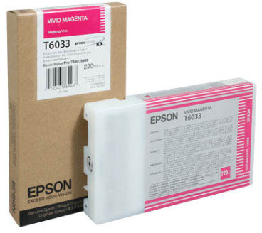 Акція на Epson St Pro 7880/9880 vivid magenta (C13T603300) від Stylus