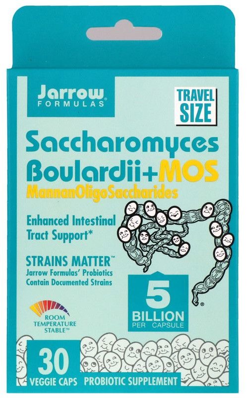 

Jarrow Formulas Saccharomyces Boulardii + Mos 5 Billion 30 Veggie Caps Сахароміцети буларді