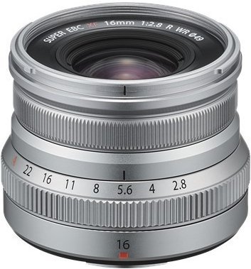 

Fujifilm Xf 16mm F2.8 R Wr Silver