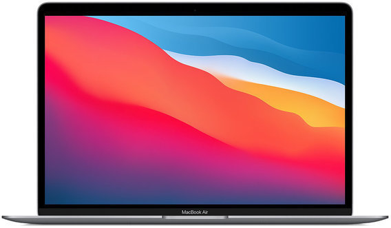 Акция на Apple MacBook Air 13" M1 256GB Space Gray (Z124000FK) 2020 от Y.UA