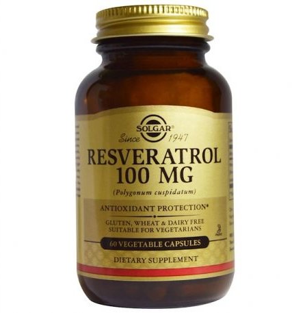 

Solgar Resveratrol (Polygonum Cuspidatum) Caps Солгар Ресвератрол 100 mg, 60 капсул