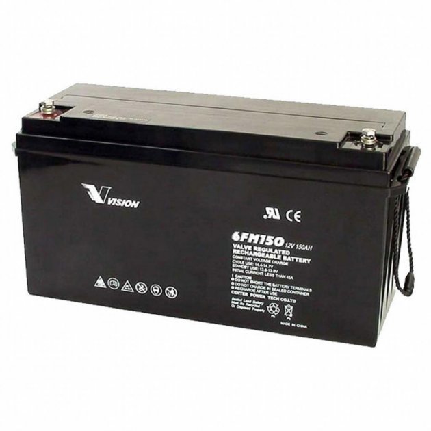 

Vision Fm 12V 150Ah (6FM150E-X)