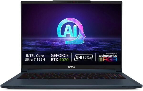 Акція на Msi Stealth 16 Ai Studio A1VGG Blue (9S7-15F412-033) від Stylus