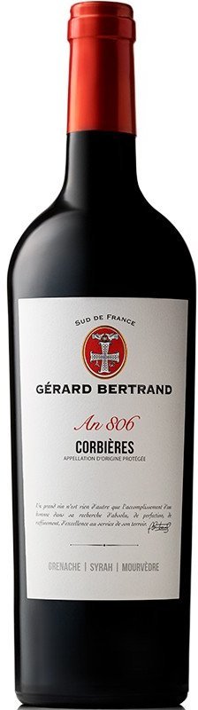 Акція на Вино Gerard Bertrand Heritage An 806 Corbières, красное сухое, 0.75л 14% (WHS3514123115949) від Stylus