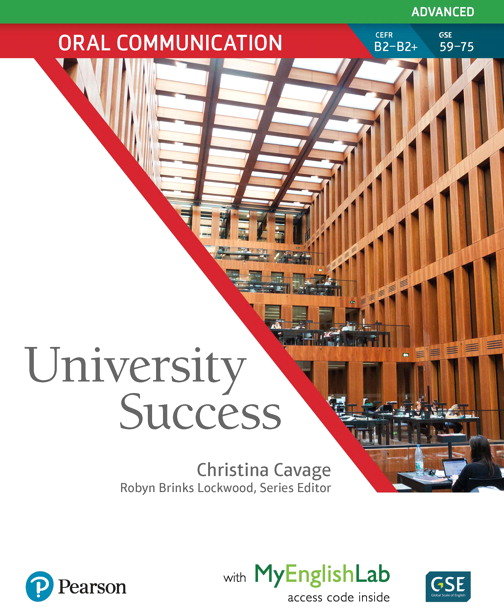 

University Success Oral Communication Advanced Sb with MyLab English