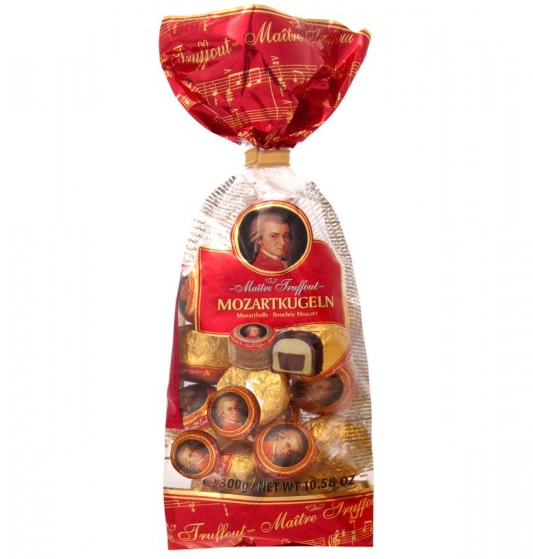 

Конфеты Maitre Truffout Mozart Balls (пакет), 300 г (WT4571)