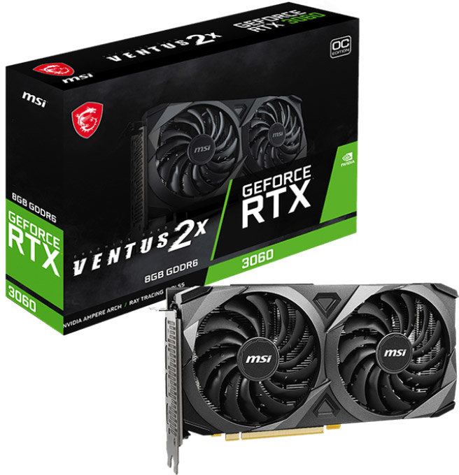 Акція на Msi GeForce Rtx 3060 Ventus 2X 8G Oc від Stylus