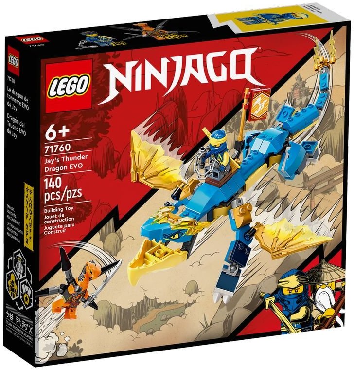 

Конструктор Lego Ninjago Дракон бури Джея Evo (71760)