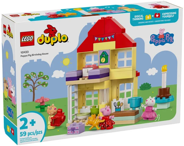 

Конструктор Lego Duplo Peppa Pig Праздничный дом Пеппы (10433)