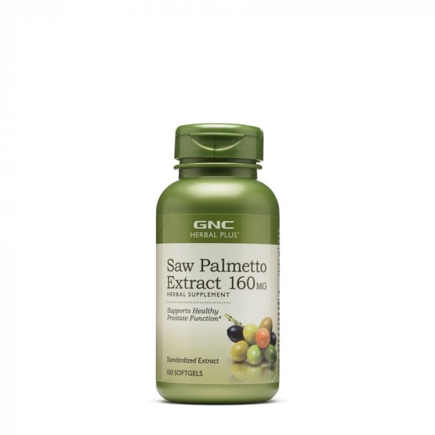 

Gnc Herbal Plus Saw Palmetto Extract Екстракт Пальметто 160 mg 100 капсул