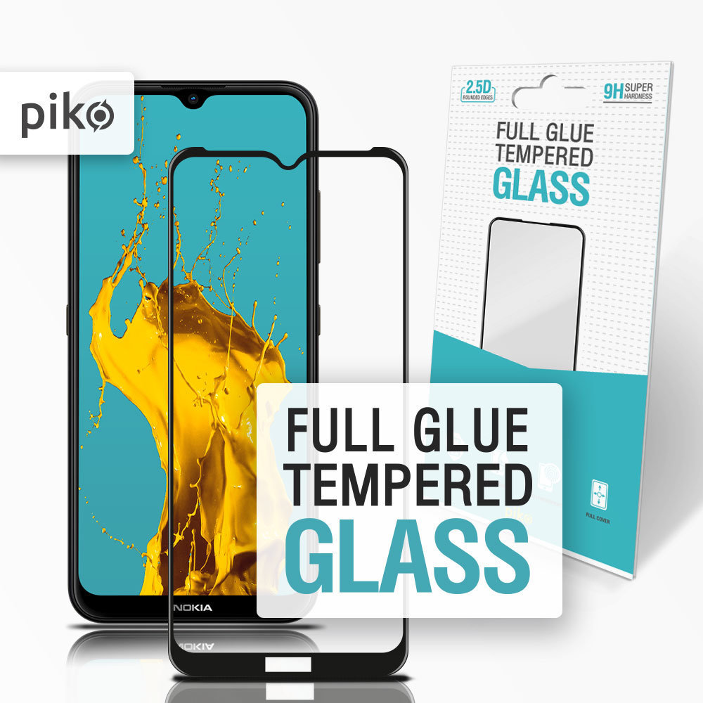 

Piko Tempered Glass Full Glue Black for Nokia 1.4