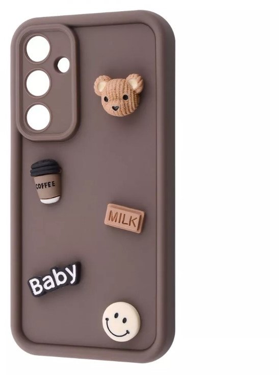 

Mobile Case Pretty Things Brown/Bear for Samsung S936 Galaxy S25 Plus