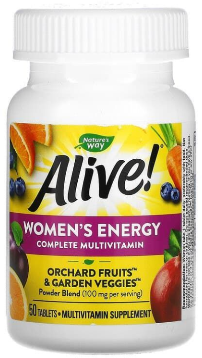 

Nature's Way Alive! Women's Energy Мультивитамины для женщин 50 таблеток