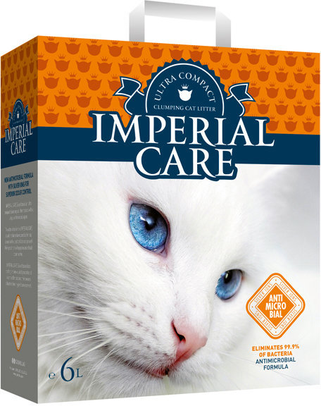 Акція на Наповнювач туалетів для кішок Imperial Care Silver Ions ультракомкующійся 6 кг (6 л) (5200357800949) від Y.UA