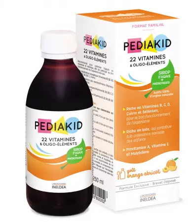 

Pediakid 22 Vitamines & Oligo-Element Мультивітаміни та мінерали для дітей, сироп 250 мл