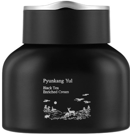 Акція на Pyunkang Yul Black Tea Enriched Cream Крем с черным чаем для молодости и эластичности кожи 60 ml від Stylus