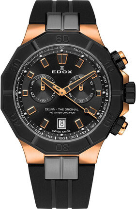 

Edox Delfin The Original Chronograph 10113 37RNCA Nir