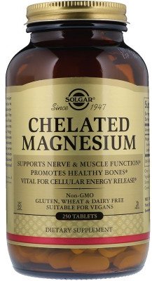 

Solgar Chelated Magnesium Солгар Магний хелат 250 таблеток