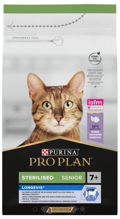 Акція на Сухой корм Pro Plan Sterilised Senior 7+ для стерилизованных кошек с индейкой 1.5 кг (7613034989673) від Stylus