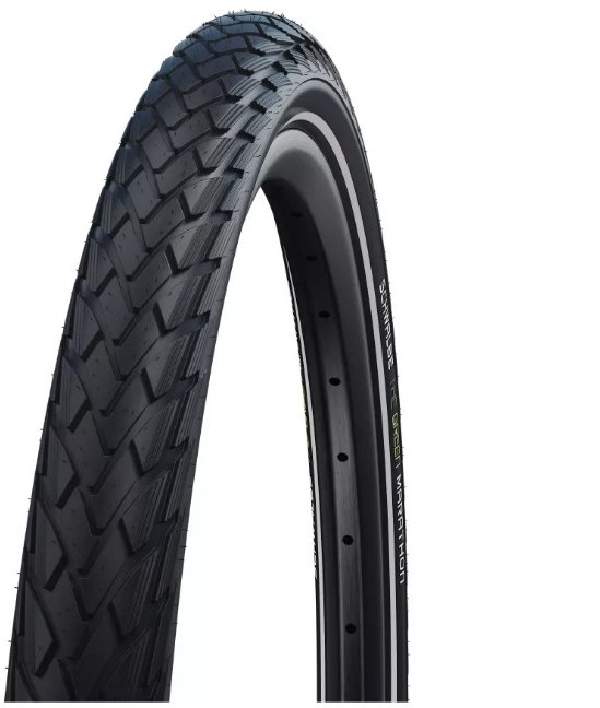 

Покришка 28x1.65 (44-622) Schwalbe Green Marathon Perf, GreenGuard, TwinSkin B/B+RT HS620 Addix Eco 67EPI 31B (TIR-67-35)