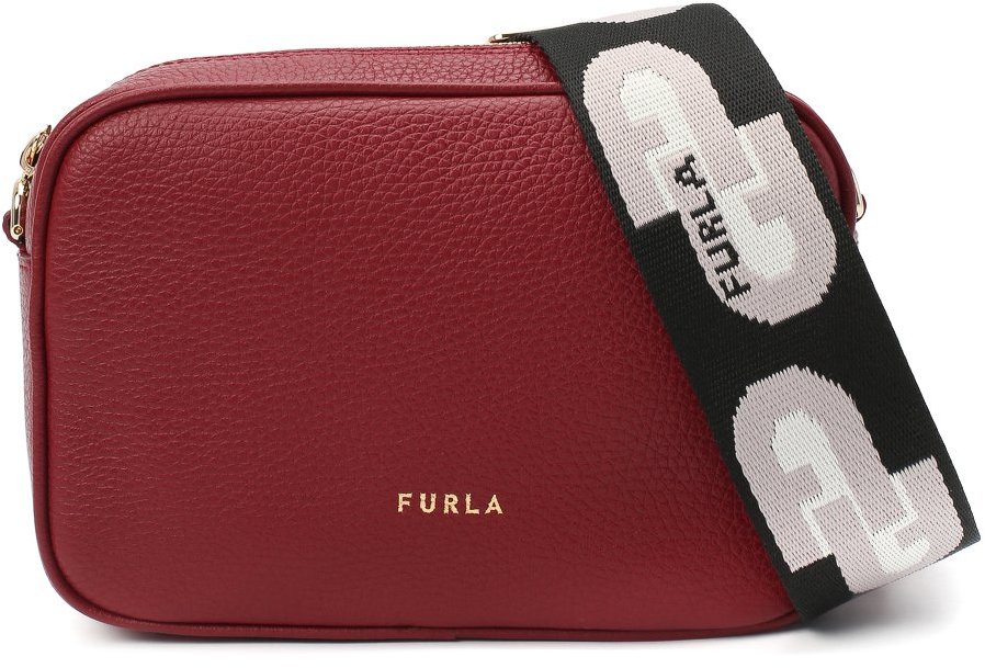 

Женская сумка кросс боди Furla Real Mini Camera Case вишневая (WB00243W64000CGQ00)