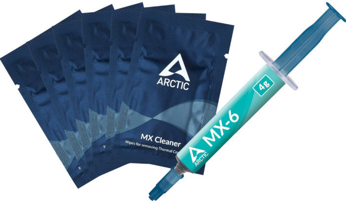 Акція на Arctic MX-6 4g + 6x Mx Cleaner (ACTCP00084A) від Stylus