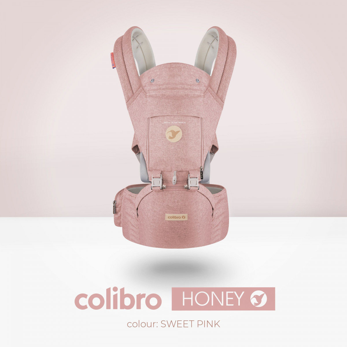 Акція на Эрго-рюкзак Colibro Honey Sweet pink, розовый від Stylus