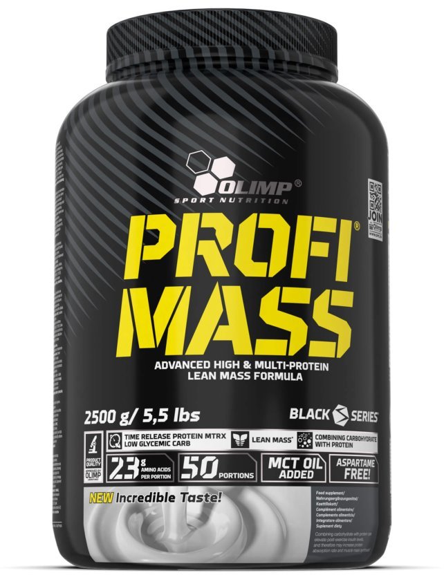 

Olimp Profi Mass 2500 g /50 servings/ Vanilla