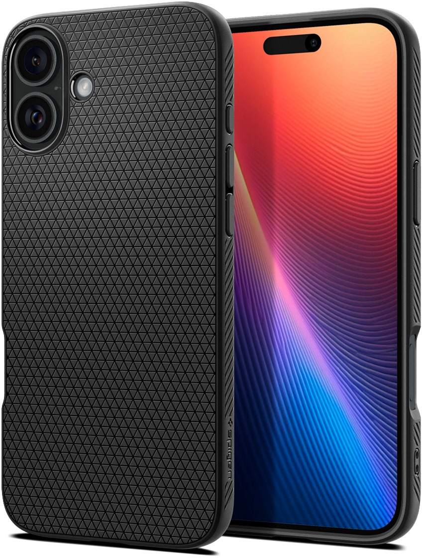 

Spigen Liquid Air Matte Black (ACS08066) for iPhone 16 Plus