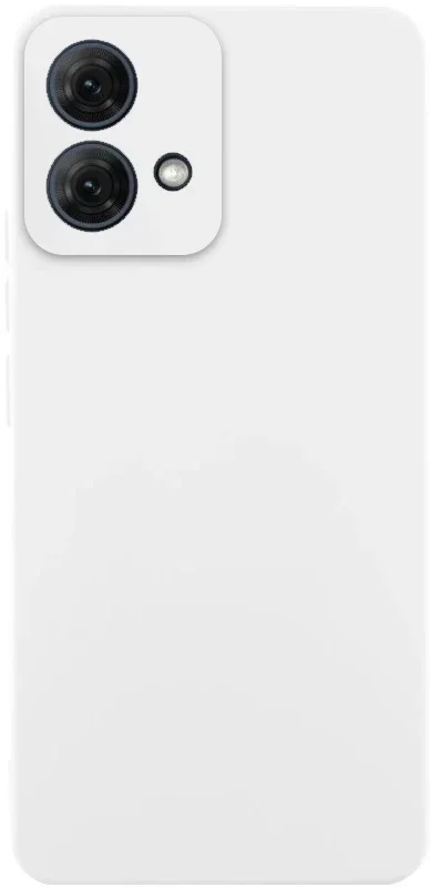 

Lakshmi Case Silicone Cover Full Camera White for Motorola G84
