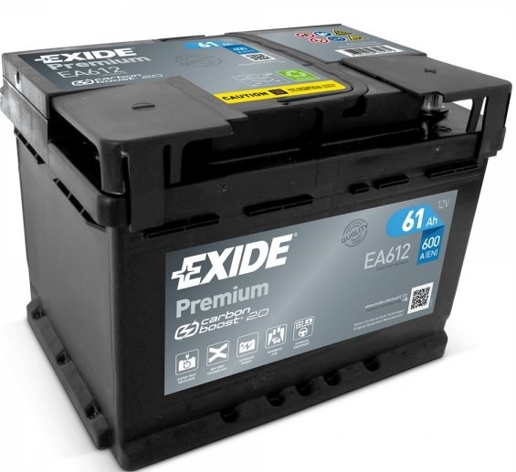Акция на Exide Premium 6СТ-61 Н Євро (EA612) от Y.UA