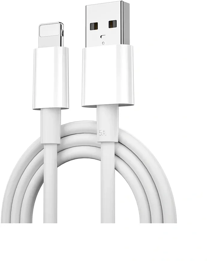 Акція на Wiwu Usb Cable to Lightning Classic 2.4A 1.2m White (WI-C006) від Y.UA