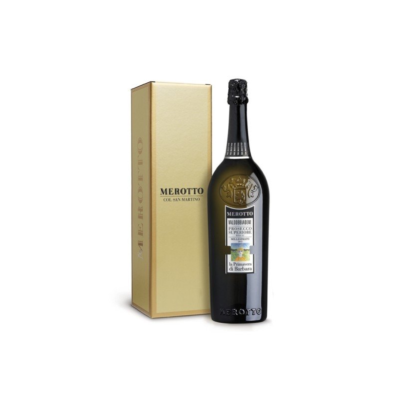 Акція на Игристое вино Merotto La Primavera Di Barbara Millesimato Prosecco Superiore Dry (0,75 л) (BW40405) від Stylus