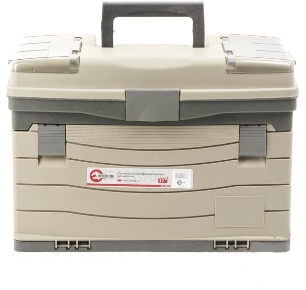 

Многофункциональный органайзер для метизов Intertool BX-4017 17", 435х235х300 мм