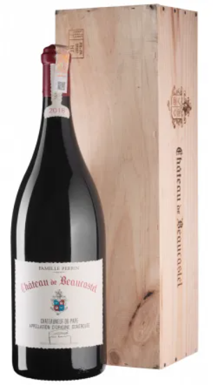 

Вино Famille Perrin Perrin et Fils Châteauneuf-du-Pape Rouge Chateau de Beaucastel 2020 червоне сухе 3 л (BWR8307)