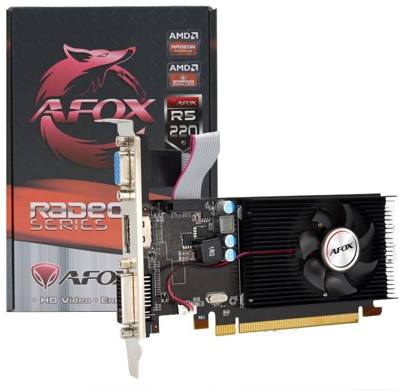 

Afox Radeon R5 220 2 Gb (AFR5220-2048D3L5)