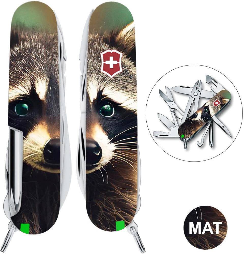 Акція на Victorinox Deluxe Tinker Animal Енот (Vx14723.3_F1120pw) від Stylus