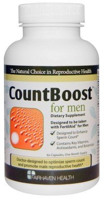 

Fairhaven Health CountBoost for Men 60 Caps Репродуктивне здоров'я чоловіків