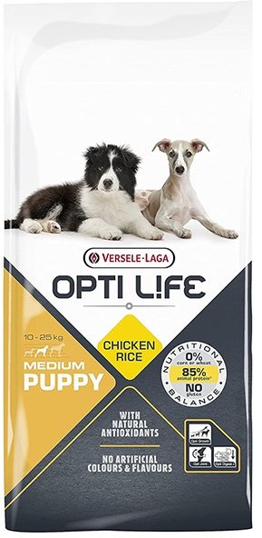 

Сухий корм Opti Life Puppy Medium для цуценят середніх порід 12.5 кг (59192)