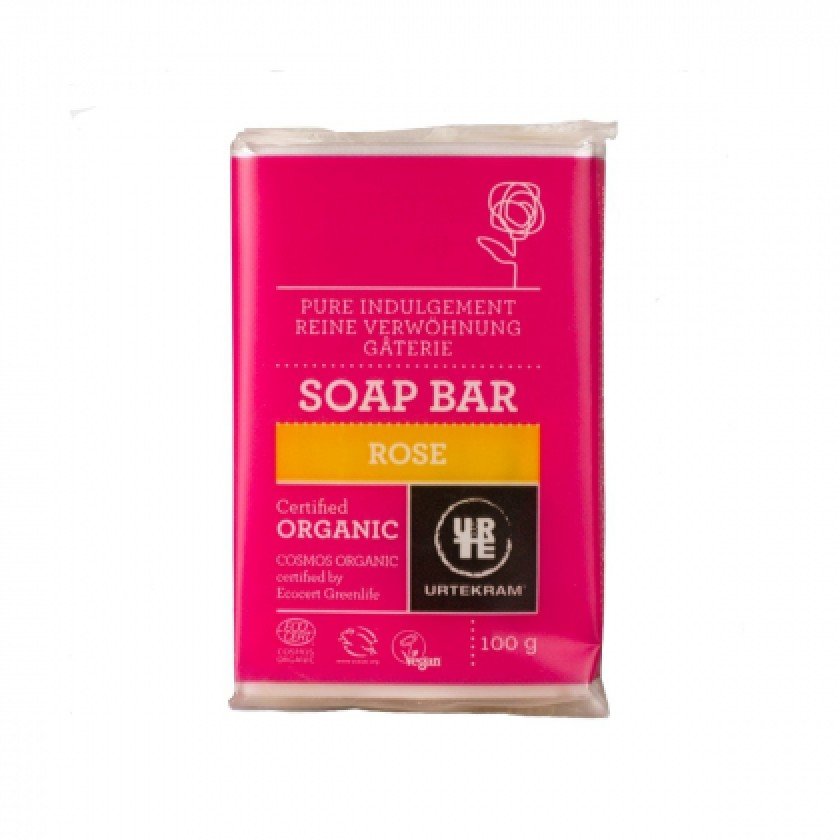 

Urtekram Pure Indulgement Rose Soap 100 g Органическое очищающее мыло Роза