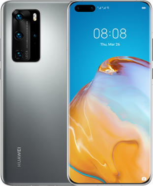 

Смартфон Huawei P40 Pro 8/256 Gb Silver Frost Approved Вітринний зразок