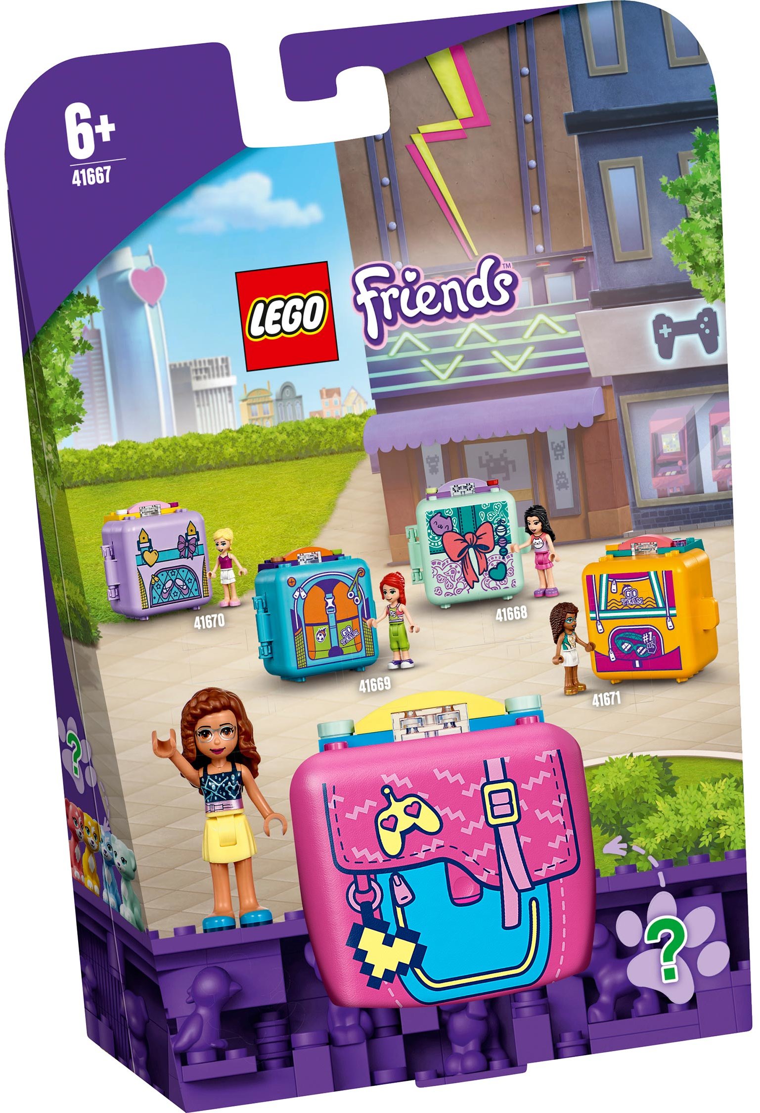 

Конструктор Lego Friends Кубик Оливии для игр (41667)