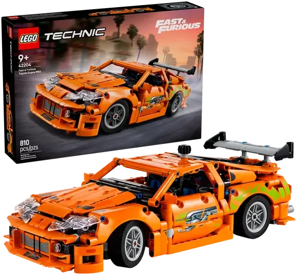 

Конструктор Lego Technic Fast and Furious Toyota Supra MK4 (42204)