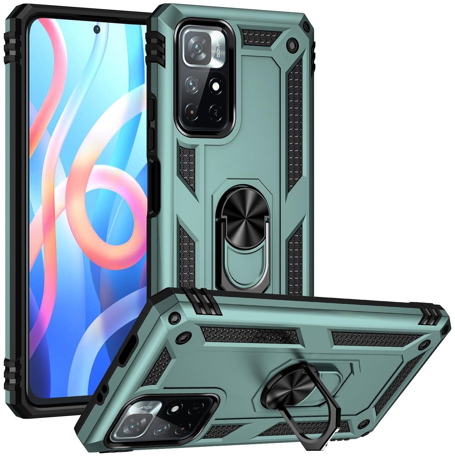 

BeCover Military Dark Green for Xiaomi Poco M4 Pro 5G (707123)