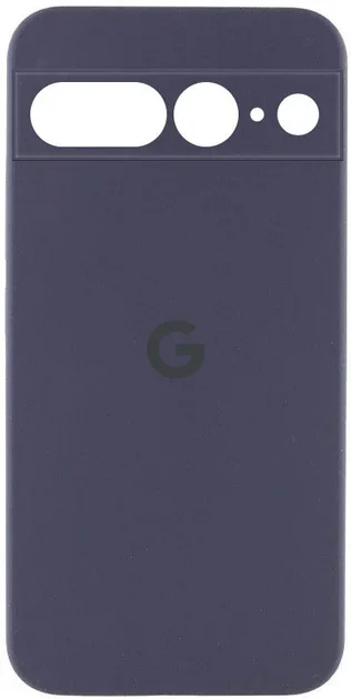 

Lakshmi Premium Silicone Case with Logo Full Camera Dark Gray for Google Pixel 7 Pro