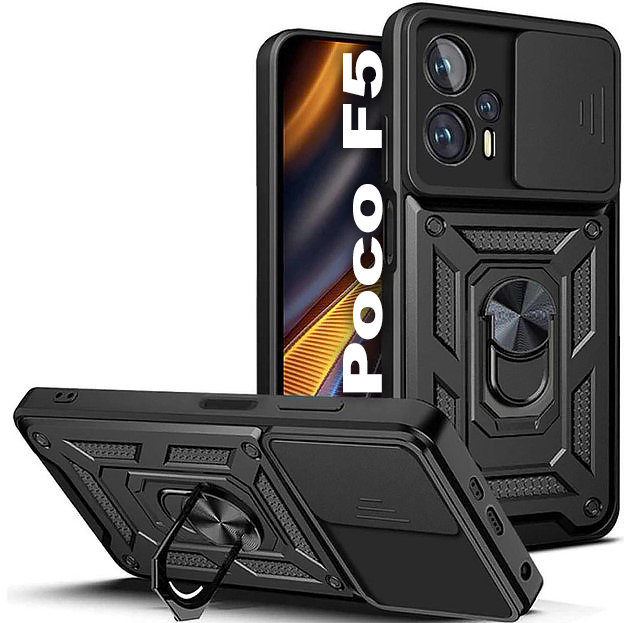 

BeCover Military Black for Xiaomi Poco F5 (709996)