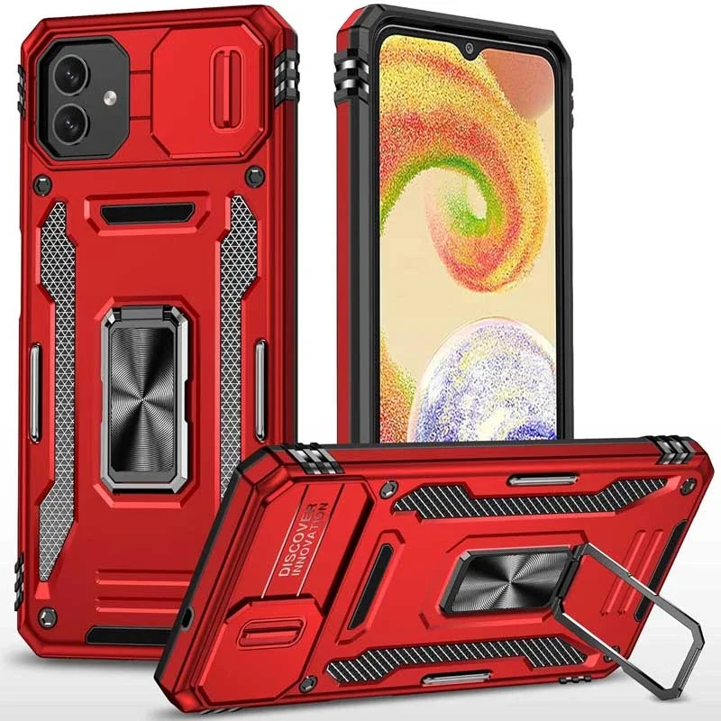 

Mobile Case Camshield Army Ring Red for Samsung A065 Galaxy A06