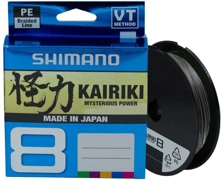 

Шнур Shimano Kairiki 8 Pe 150м 0.06мм 5.3kg