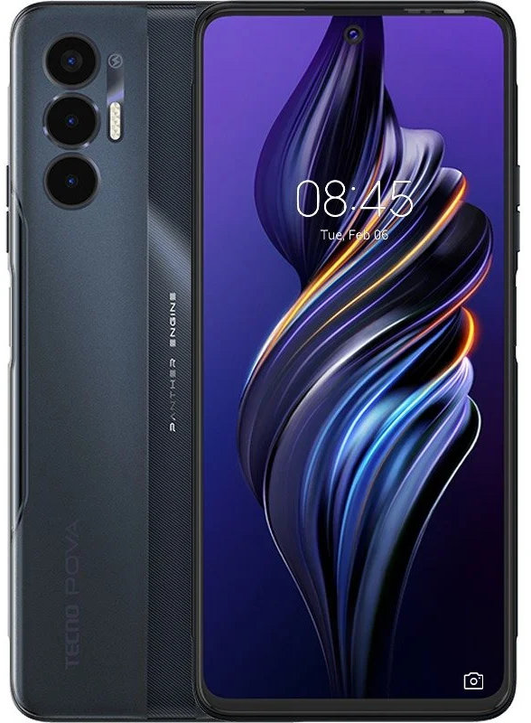 

Tecno Pova 3 (LF7n) 6/128Gb Nfc Eco Black (UA UCRF)